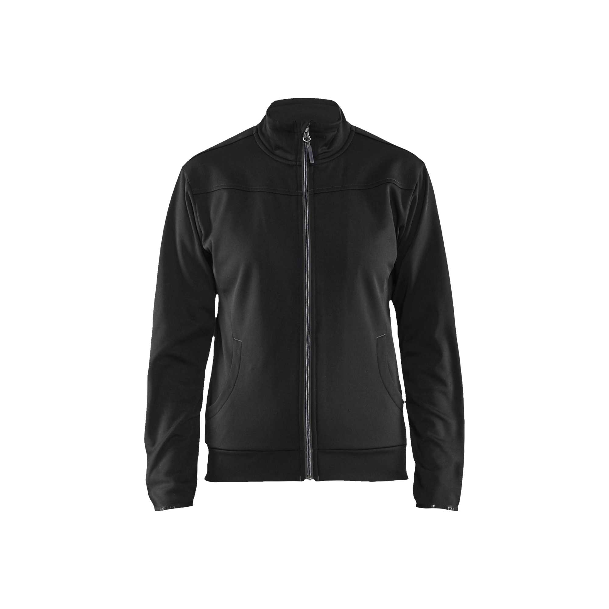 BLAKLADER 33942526 Hi Vis Reflective Full Zip Work Sweatshirt WOMEN - Pique Fleece